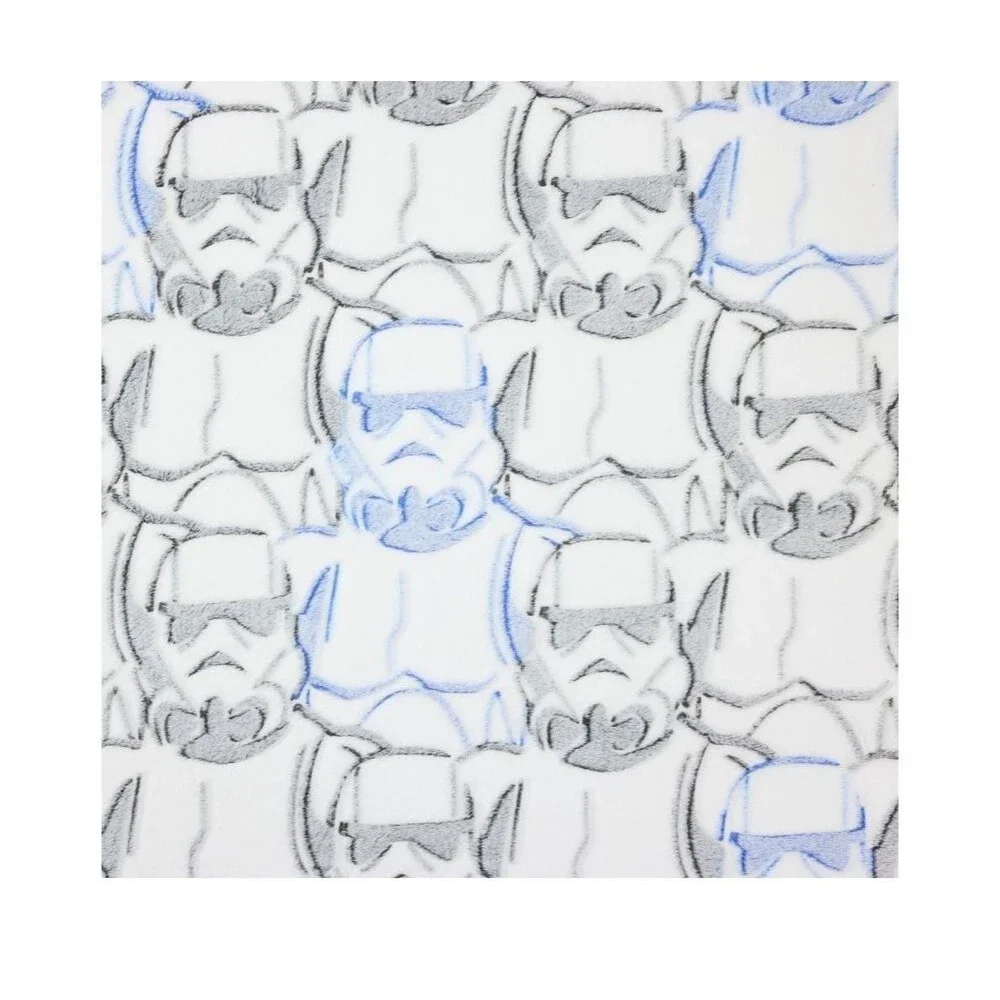 Star Wars The Big One Oversized Plush Throw Blanket Stormtrooper Pattern